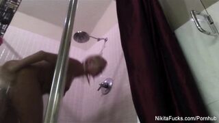 Nikita Von James works her moist cunt