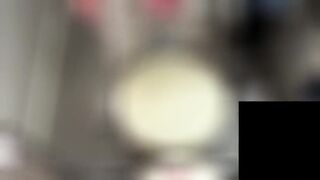 Fitting Room Enjoyment with open Curtain - Risky Public Oral