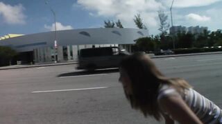 Morgan Dayne Gets Her Face Splattered With Semen After Getting Picked Up SQF