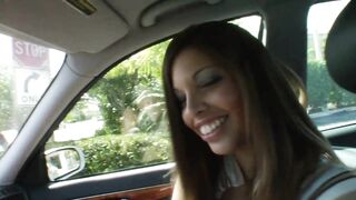 Morgan Dayne Gets Her Face Splattered With Semen After Getting Picked Up SQF