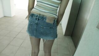 Morgan Dayne Gets Her Face Splattered With Semen After Getting Picked Up SQF