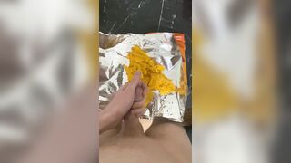 Pee on doritos