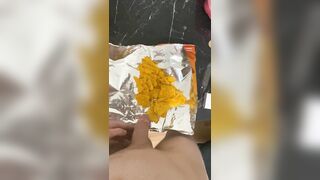 Pee on doritos
