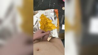 Pee on doritos
