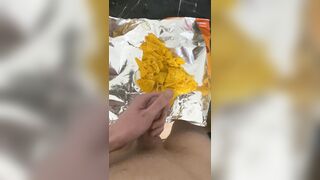 Pee on doritos