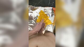 Pee on doritos