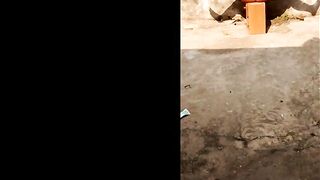 phone masturbation with ElvieSlutty outdoors - Part two