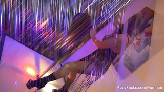 Breasty Abigail Mac is one hell of a stripper