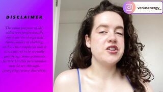 TRANSPARENT UNDERWARE TRY ON! - Venus Energy - Natural Hirsute Body - ONLYFANS & FANSLY @VENUSENERGY