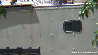 Capri Cavanni Behind The Scenes