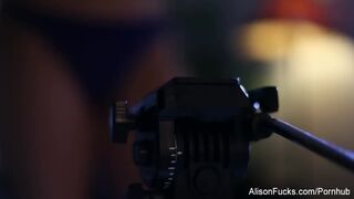 Alison Tyler's Exposed Film Selfie