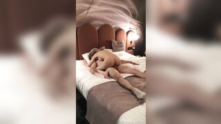 Hawt Blond cutie likes to ride a shlong in hotel room