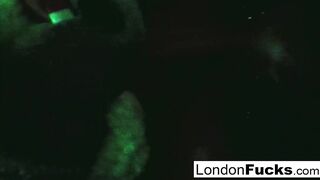 London and Madison Play With Candy