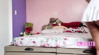 Guided masturbation - POV - I get caught spying on my most good ally's sister.