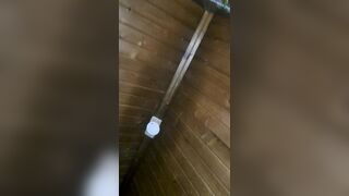 I'm riding his schlong real quick.