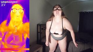 Sports Brassiere Try-On COMPLETE COLLECTION with Boob Bounce Tests and Bare Twerk Tease (4K Landscape)