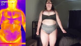 Sports Brassiere Try-On COMPLETE COLLECTION with Boob Bounce Tests and Bare Twerk Tease (4K Landscape)