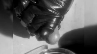 edging my hairless penis x pov cumload x ball stretching