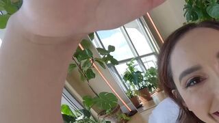 Chloe Amour visits me in my high rise for a POV banging