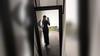 nonnude domme in leather