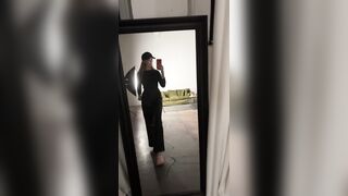 nonnude domme in leather