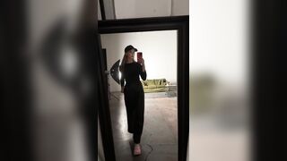 nonnude domme in leather