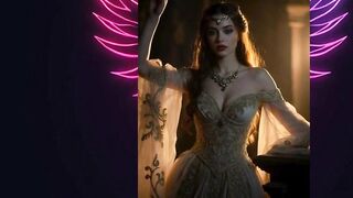 Elegant AI Princess with Fleshly Movements