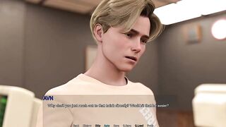 Stepdaddy May Love - Male Dad's Golden Shower & Sloppy Oral job for Twink in Steamy Shower