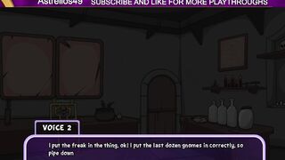 Magical Mishaps - Movie scene 5 I Giantess Comics Visual Novel Game