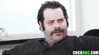 Cuckold Enjoys Watching Wife With BBC