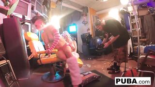 Lesbo sex with Jezebelle and Leya