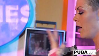 Lesbo sex with Jezebelle and Leya