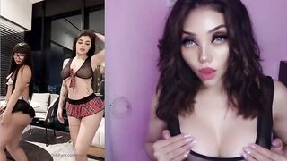 Karely Ruiz screwing with her ally Robertita