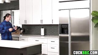 Pathetic Cuckold Watching Wife Bang BBC