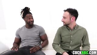 Cuck Spouse Asks BBC Bull To Fuck His Wife