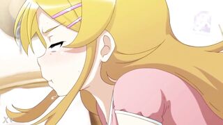 Blond girlfriend Manga