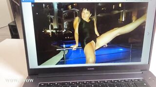 Stormy and superlatively good sex with a stepmom after viewing her private images on a laptop