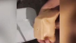 BANGING DILDO HARD AND FAST!!