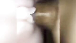 GROANING DURING THE TIME THAT BANGING FAKE SNATCH!