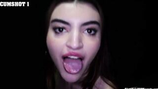 Right on Julia! And now u drink this cum of cum with a str8 face!