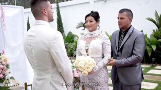The Martix Wedding Chapter IV - Mariana Screws the Priest in a Bath After Getting Married