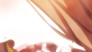 Sexy Thicc mother I'd like to fuck gets destroyed in hawt springs Demosaic Anime