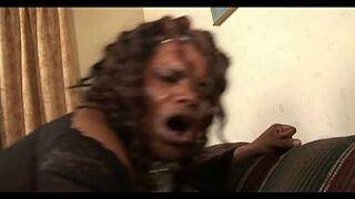 Black big beautiful woman likes getting large ebony penis