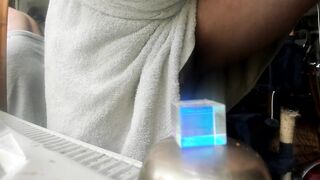 relaxing in the morning