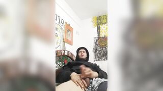Verga dura y grande de viene a chorros