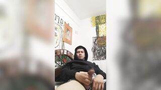 Verga dura y grande de viene a chorros