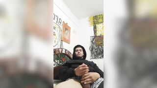 Verga dura y grande de viene a chorros