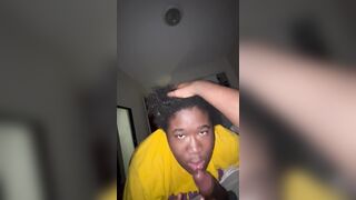 TOOK THAT DONG TO THE BACK OF MY MOUTH