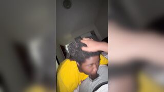 TOOK THAT DONG TO THE BACK OF MY MOUTH