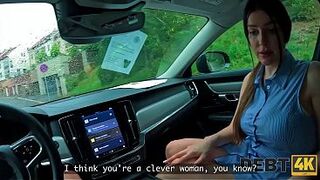 DEBT4k. This chab Came for the Payment. Marica Chanelle just Cum